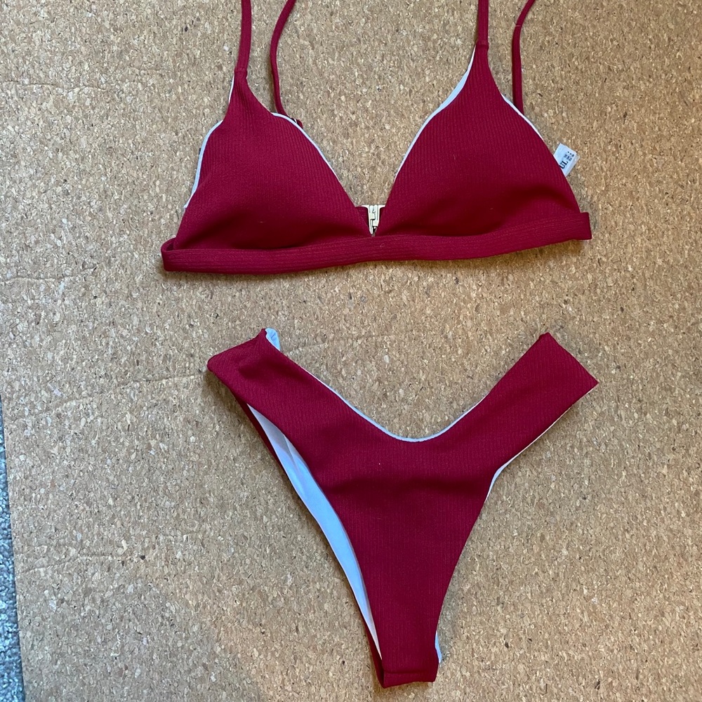 Never Worn Red bikini from Shein